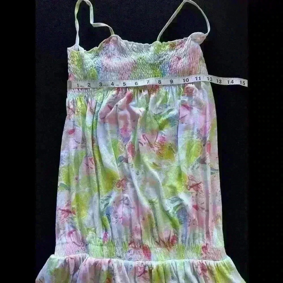 Zara Girls Sz 13-14 Colorful  Floral Dress - Picture 3 of 6